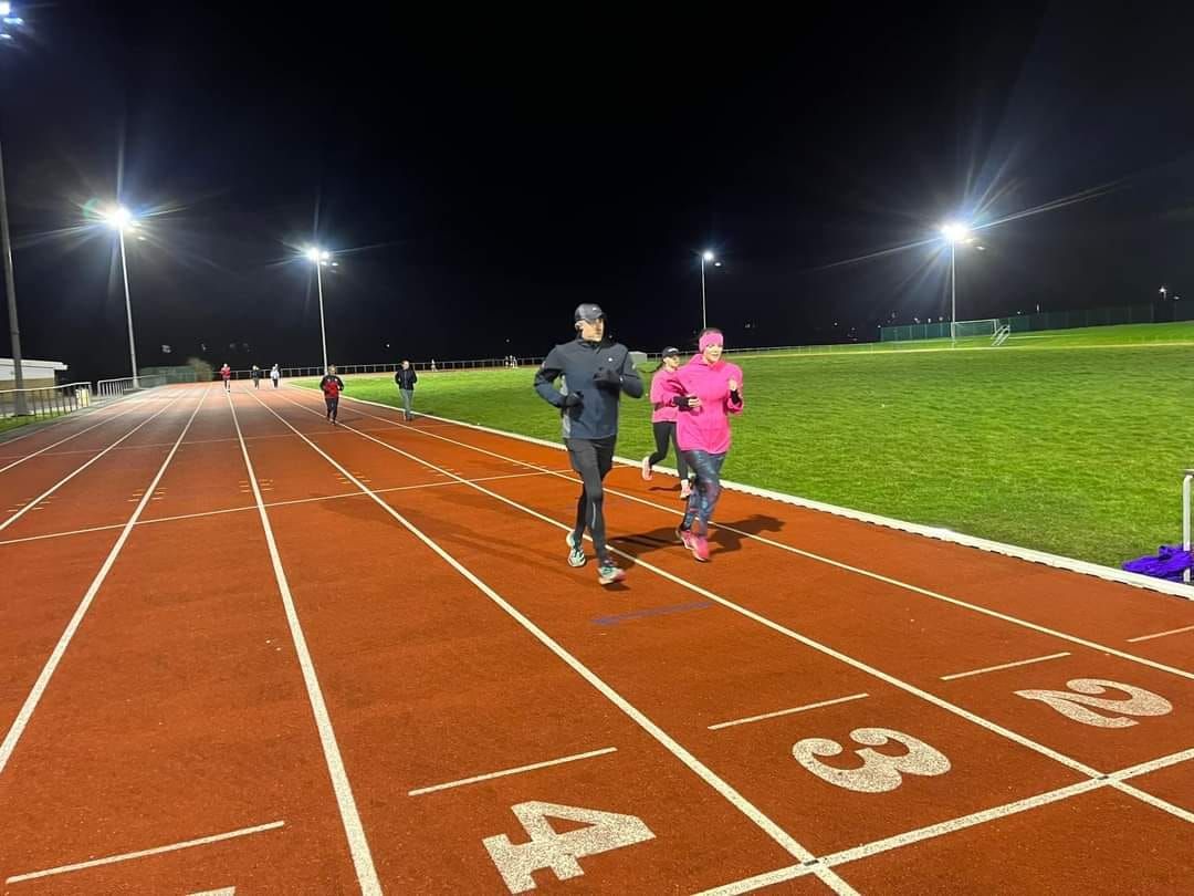 Wednesday coached track session