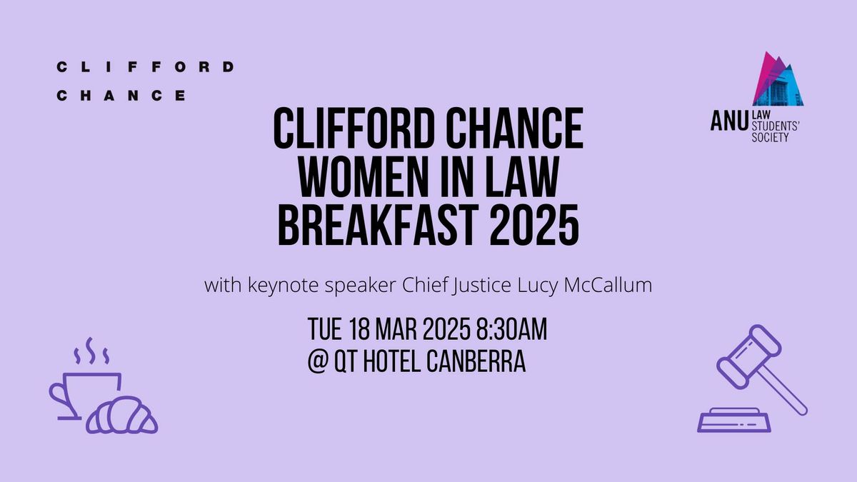 Clifford Chance Women in Law Breakfast 2025