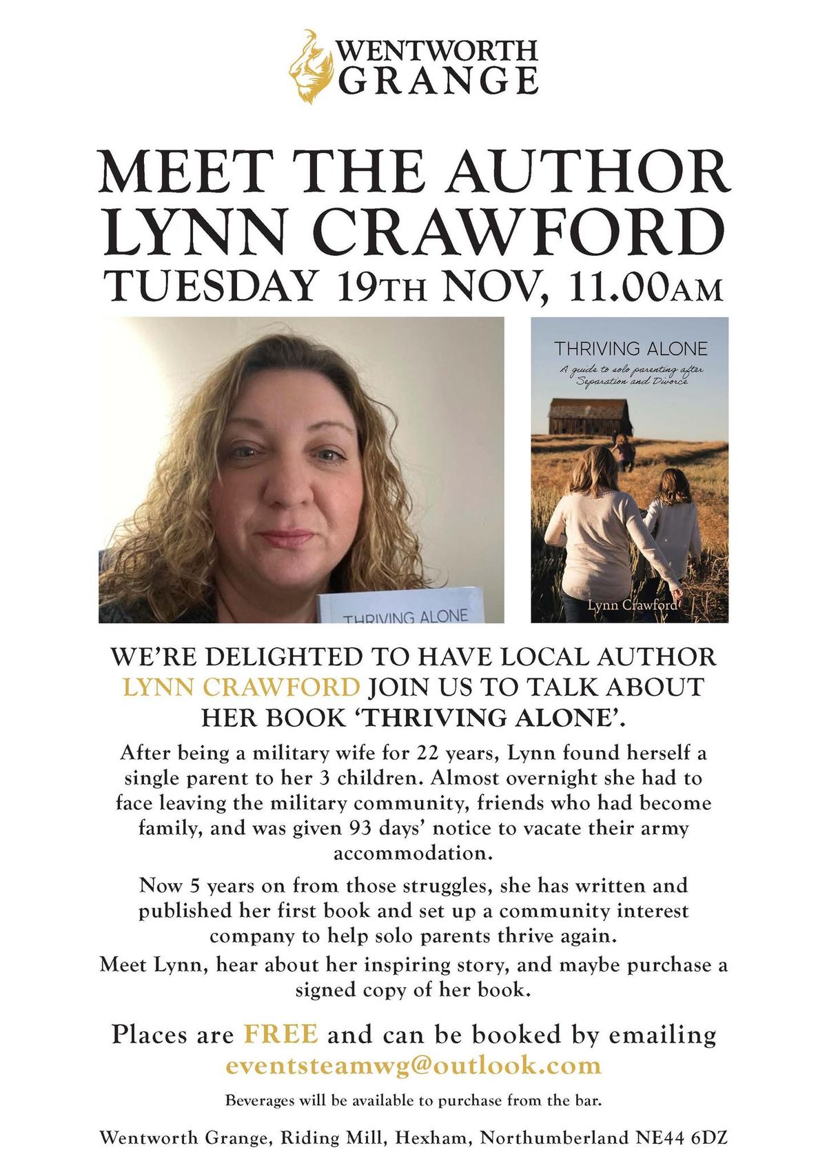 Meet the author Lynn Crawford