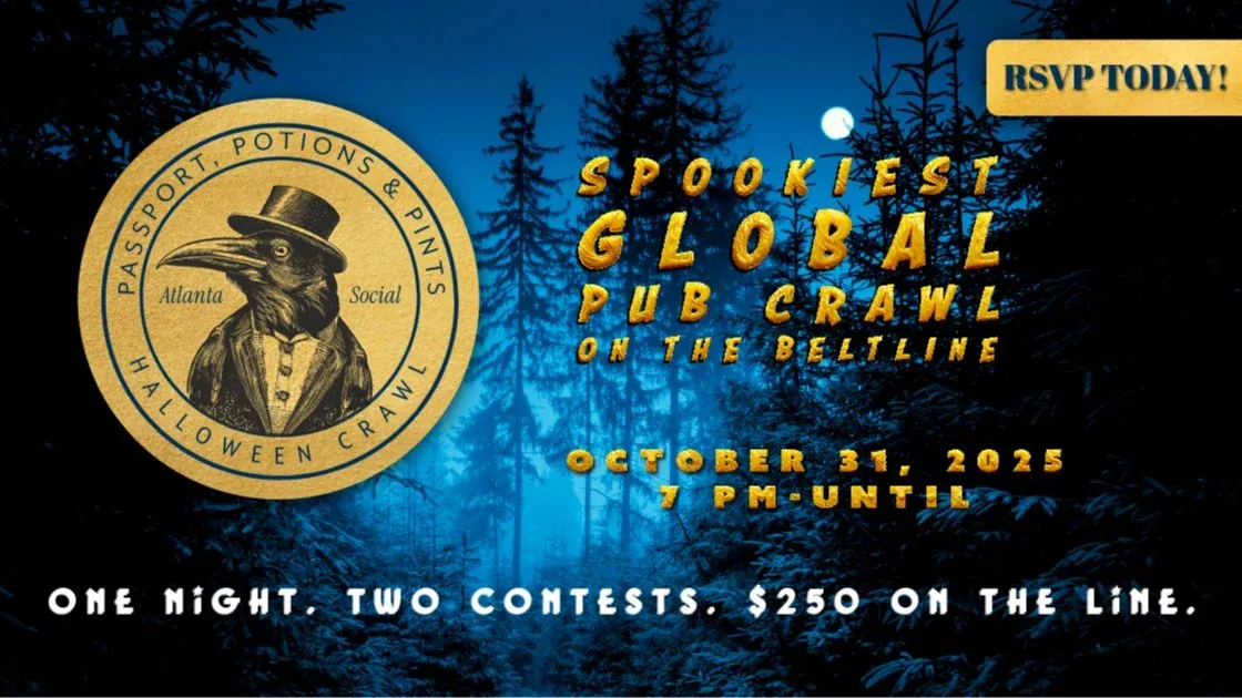 Passports, Potions & Pints \u2013 Halloween Beltline Crawl - $250 Cash on the Line!