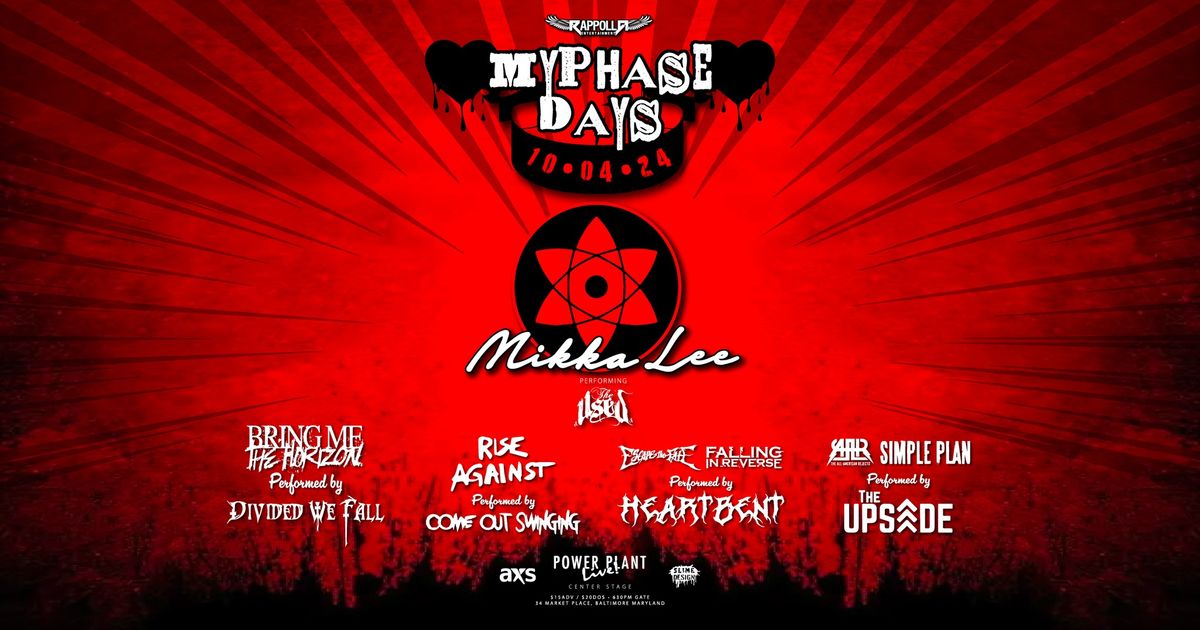 MyPhase Days In Power Plant Live