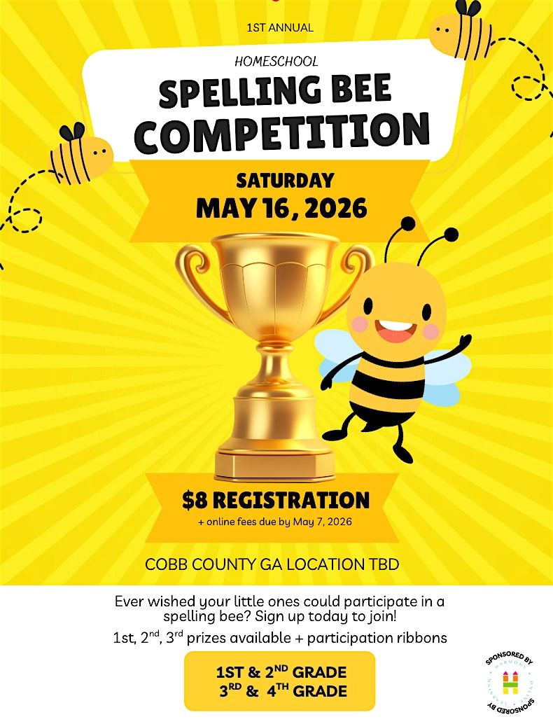 1st - 4th Grade Homeschool Spelling Bee Competition