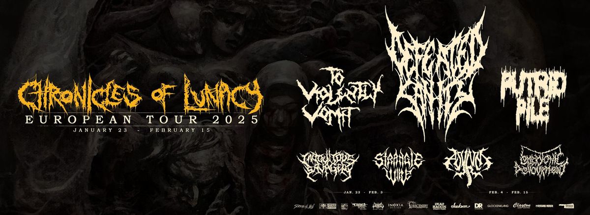 Defeated Sanity I To Violently Vomit I Putrid Pile & Guests