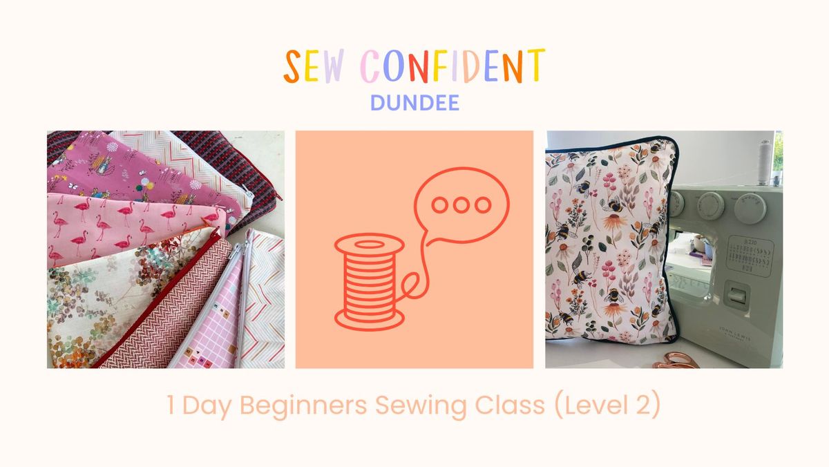 1 Day Beginners Sewing Class (Part 2)