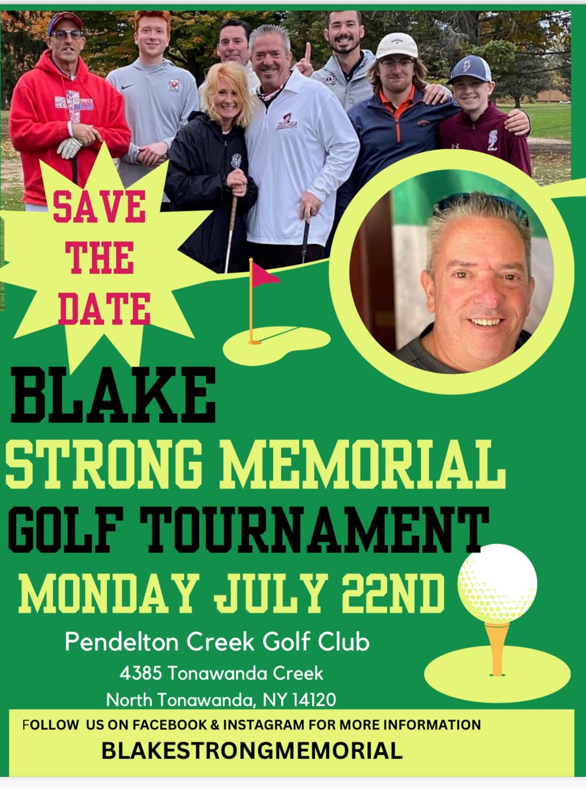 Blake Strong Memorial Golf Tournament 