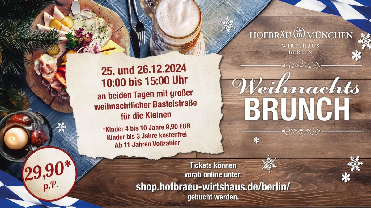 Weihnachtsbrunch am 25.12.