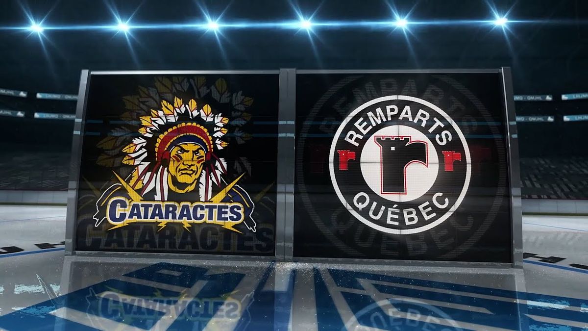 Shawinigan Cataractes at Quebec Remparts at Videotron Centre