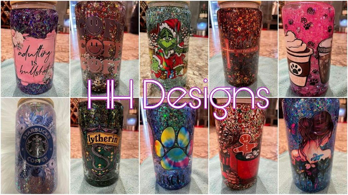 Custom Snowglobe Tumbler