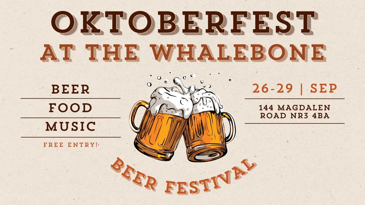 Oktoberfest at The Whalebone 2024 