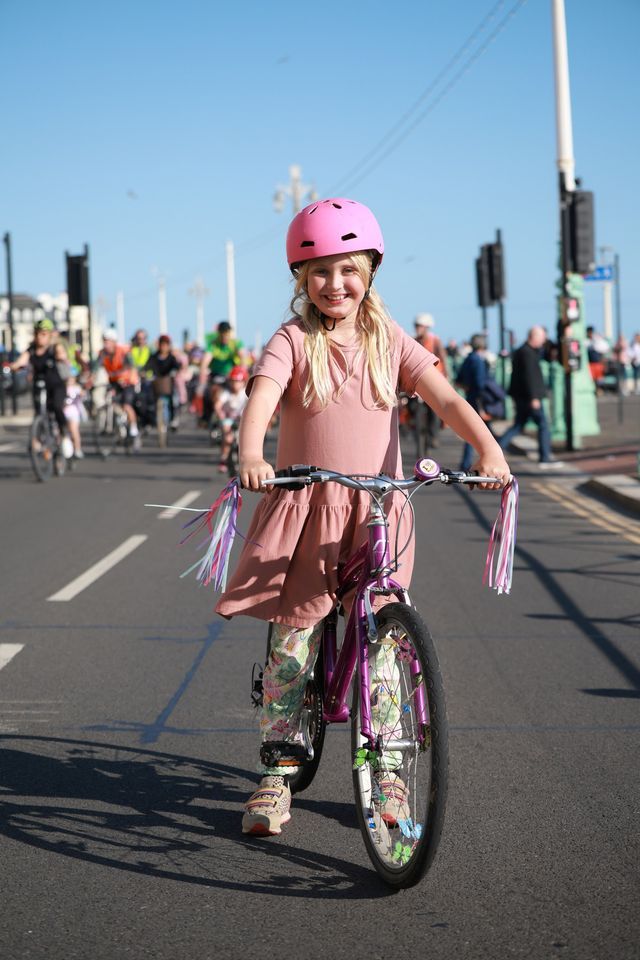 Kidical Mass bike ride Brighton & Hove
