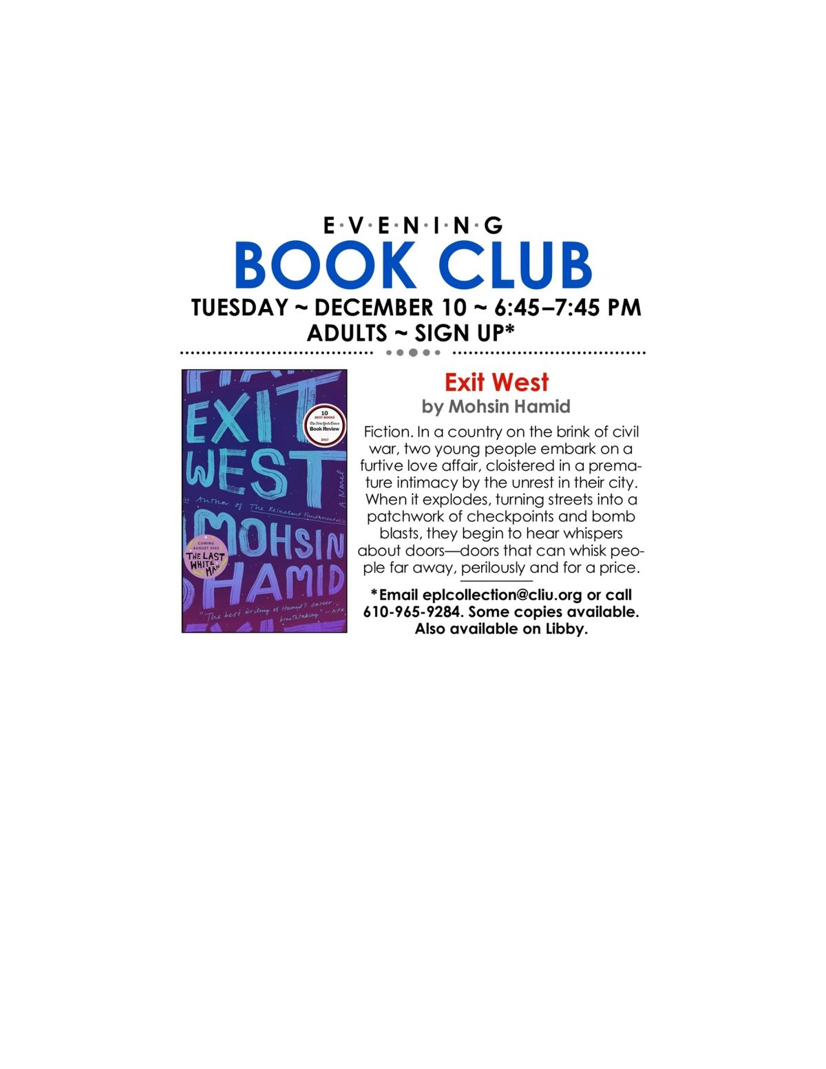 Evening Book Club