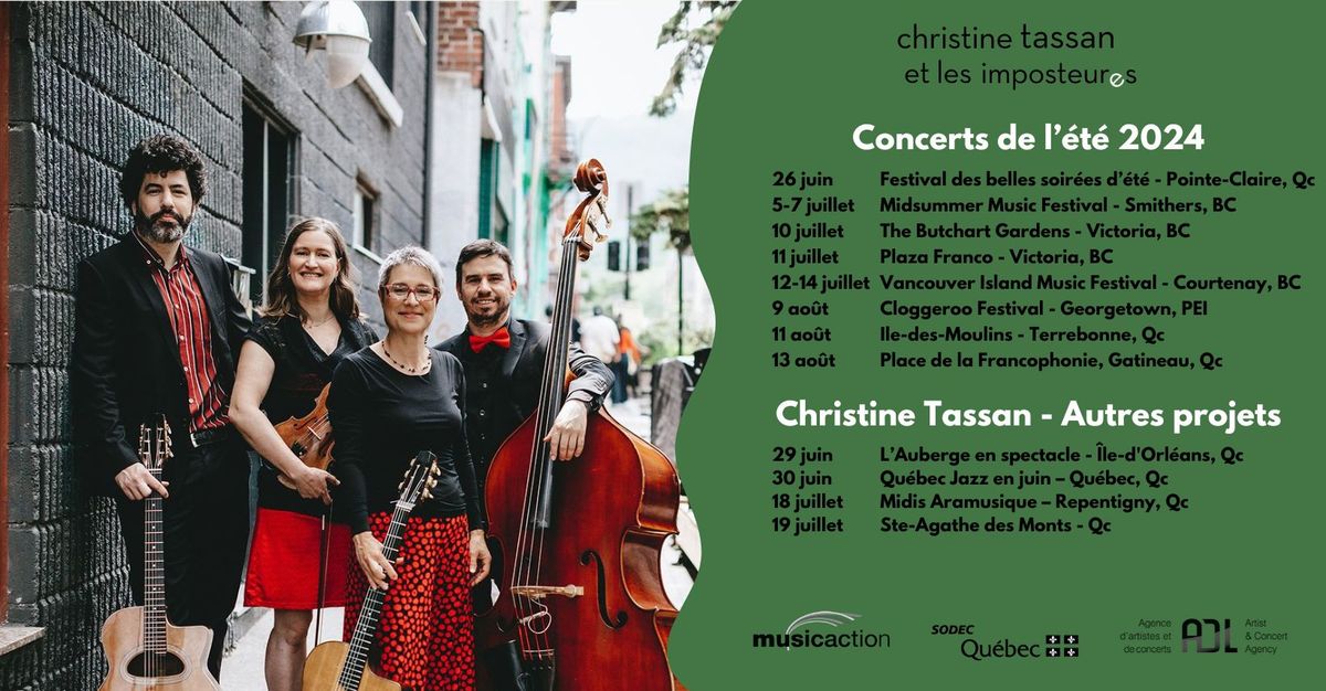 Christine Tassan et les Imposteures | Plaza Franco | Victoria, BC