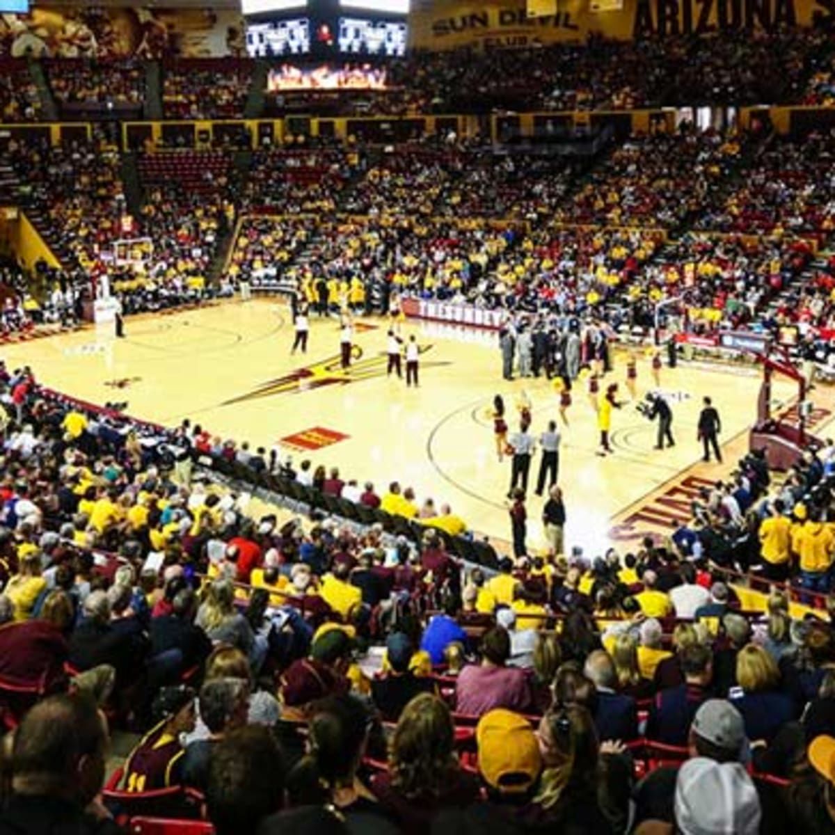 Arizona Wildcats at Arizona State Sun Devils Womens Basketball at Desert Financial Arena