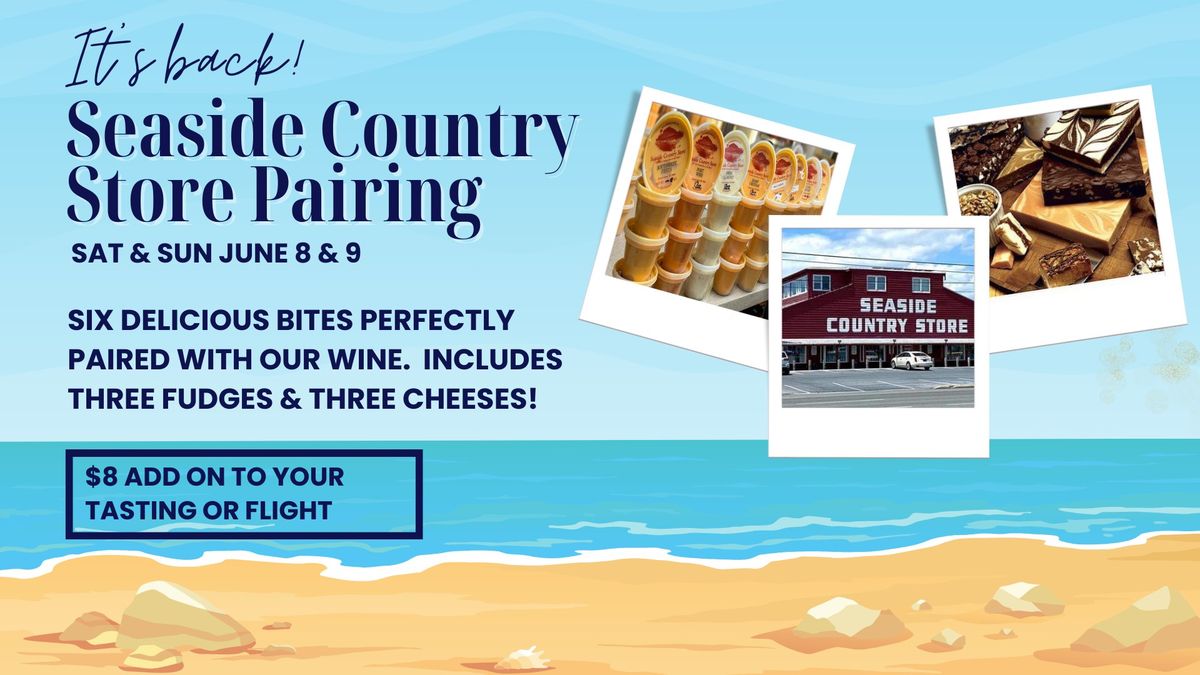 Seaside Country Store Pairing at Salted Vines
