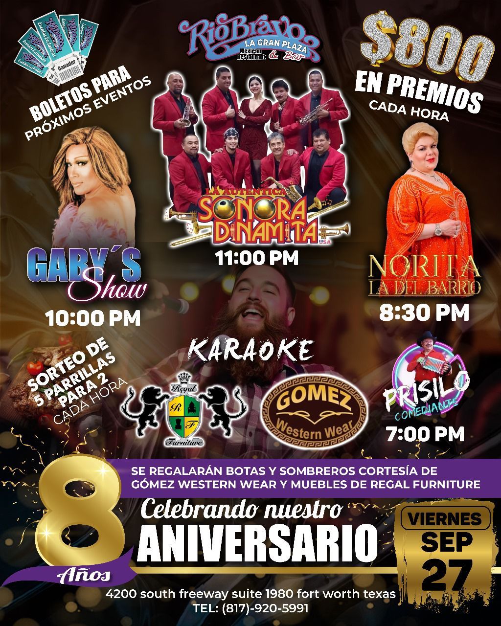 8vo Aniversario de Rio Bravo Gran Plaza