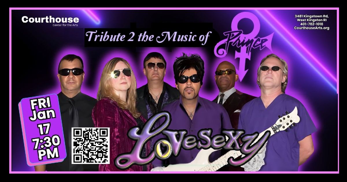 LoVeSeXy tribute 2 Prince at Courthouse Center for the Arts!