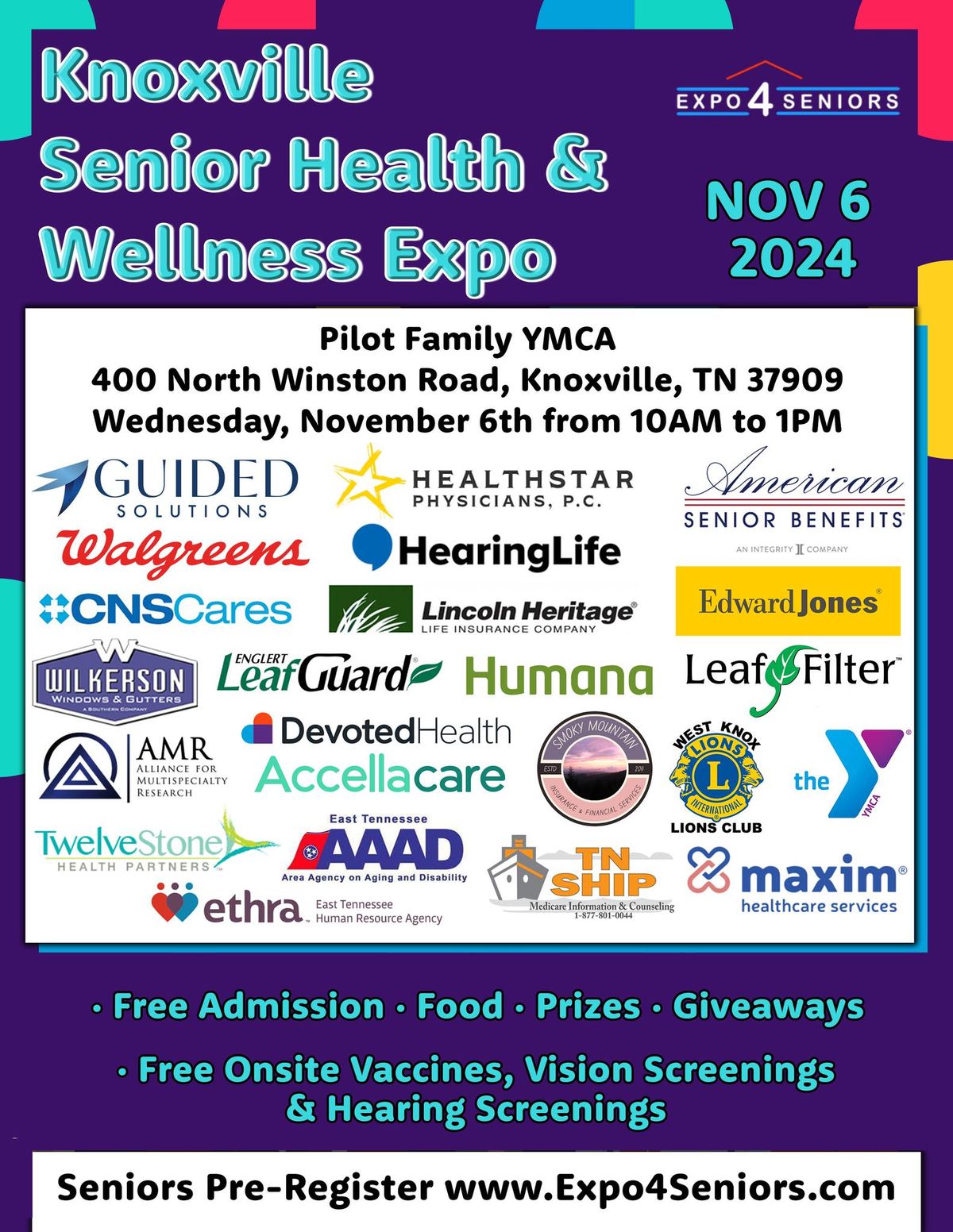 KNOXVILLE, TN, Senior Health & Wellness Expo