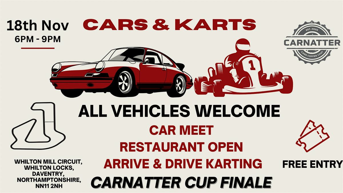 Cars & Karts, The 2025 Finale at Whilton Mill Circuit!