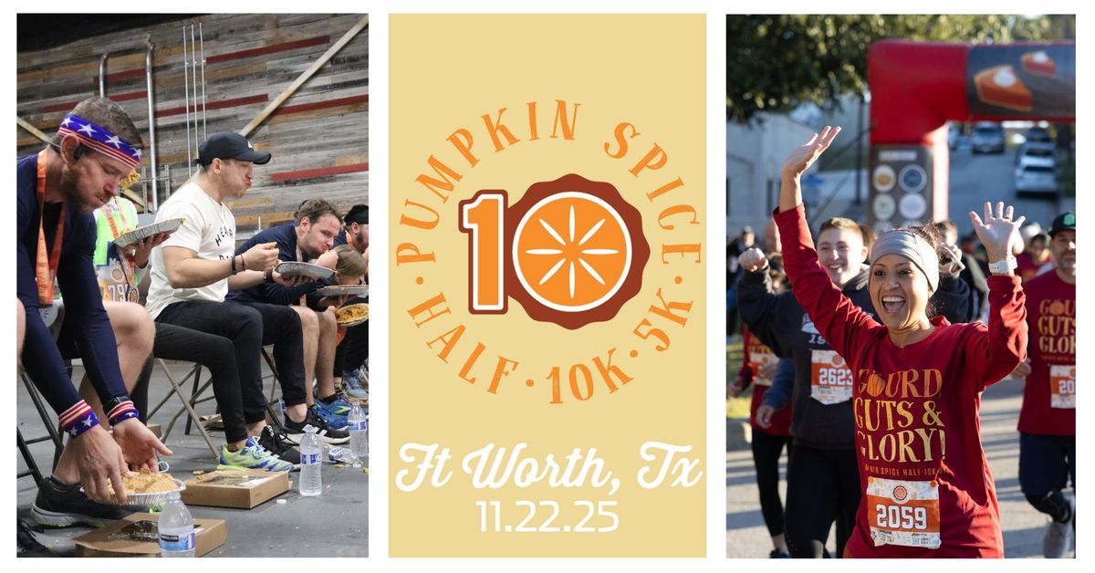 Pumpkin Spice Half, 10K 5K and Fun Run