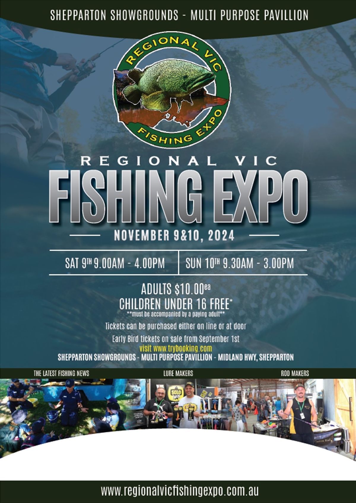 The Regional Vic Fishing Expo - Shepparton 2024.