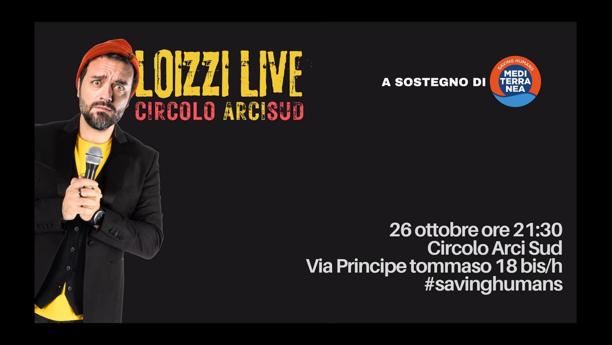 Massimiliano Loizzi Live - Impro Night a sostengo di Mediterranea