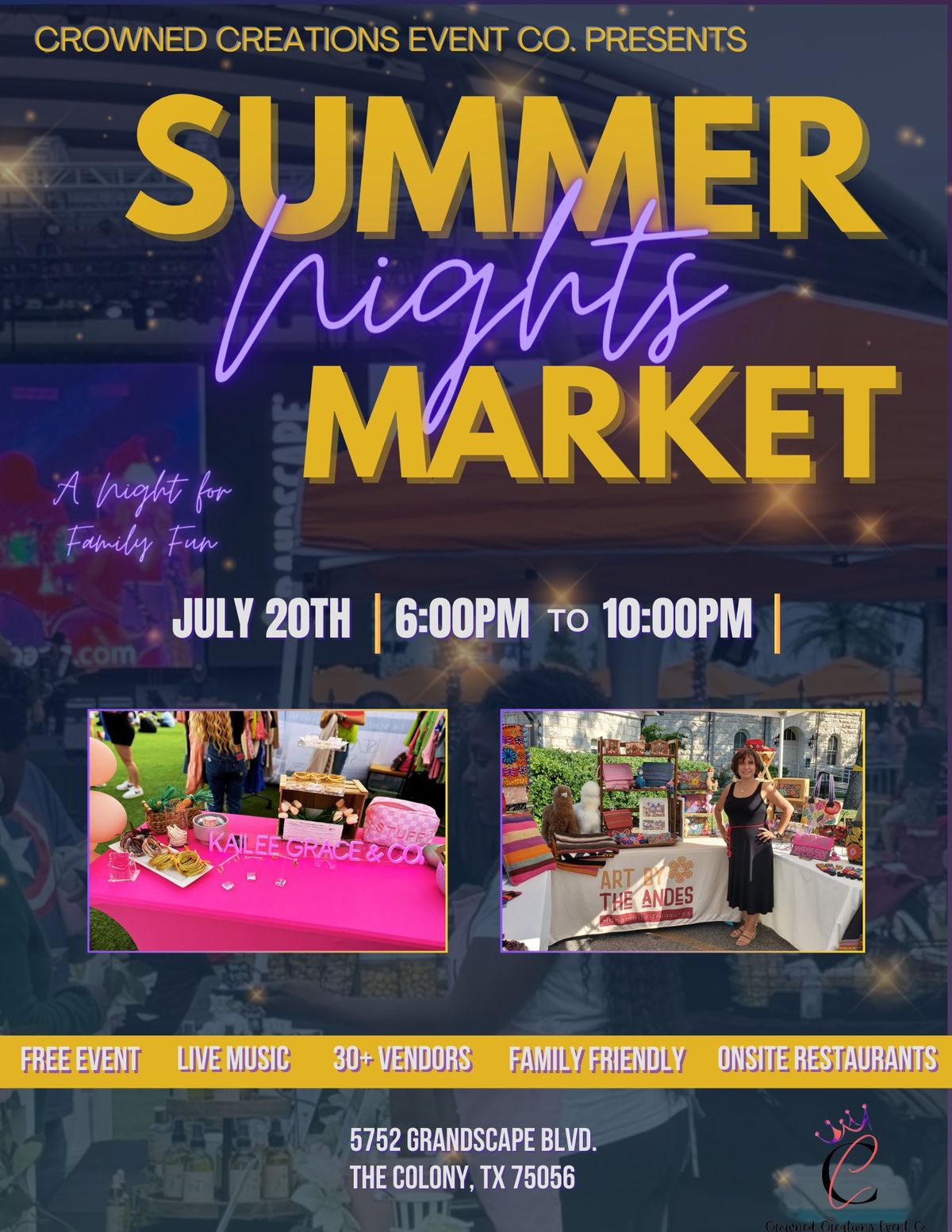 Summer Nights Market at Grandscape