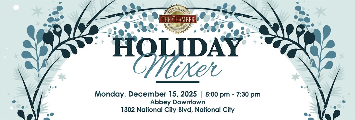 Chamber Holiday Mixer at Abbey Downtown