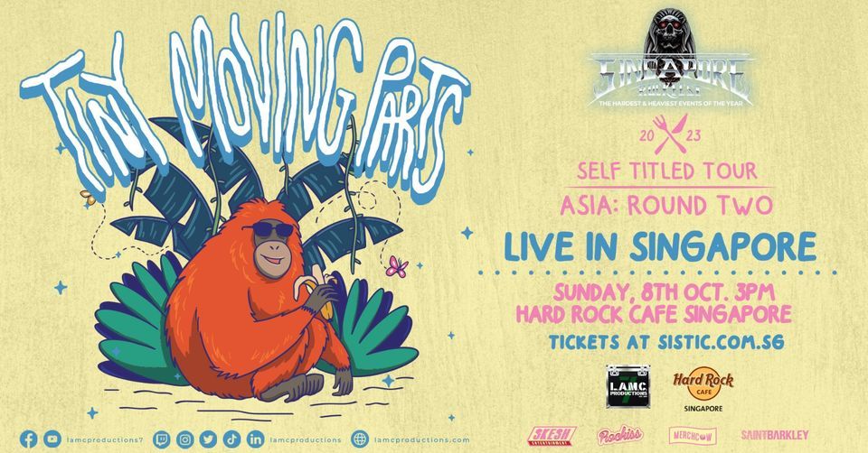 Tiny Moving Parts Self Titled Asia Tour: Round Two