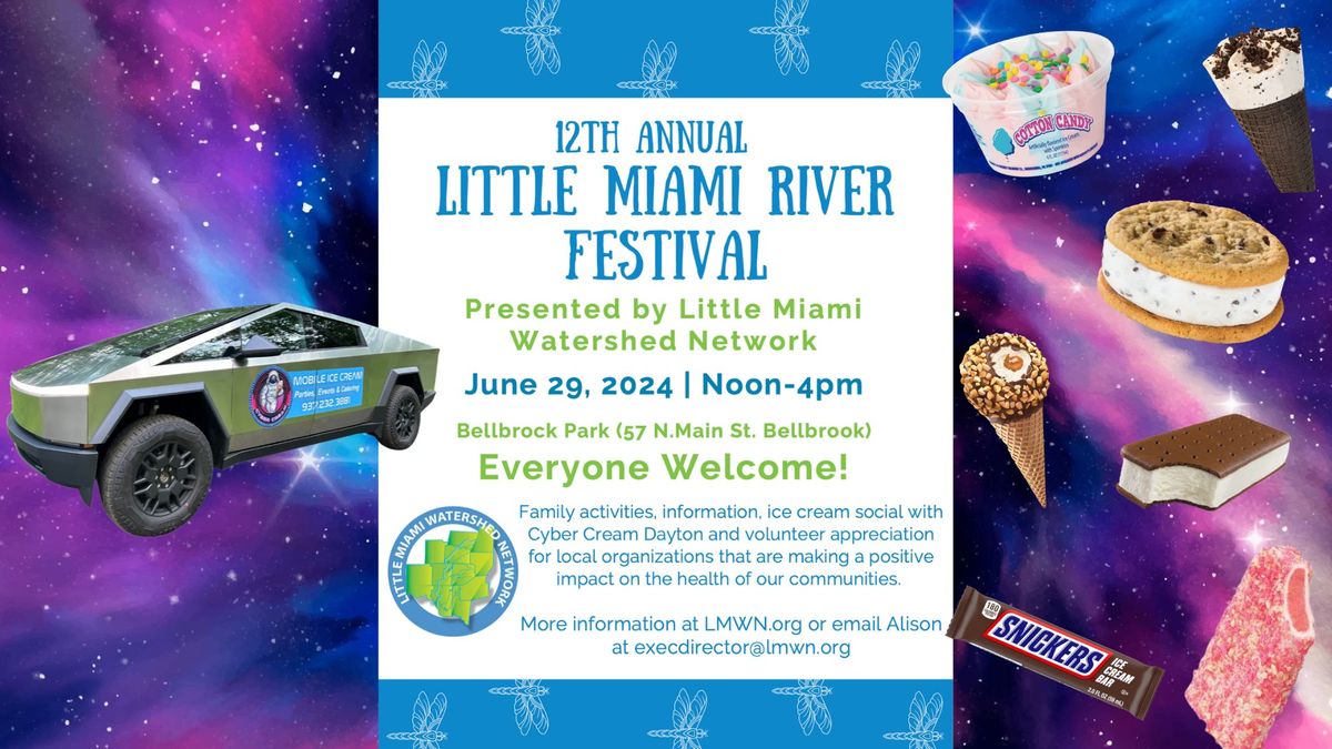 Cyber Cream at The River Festival and Little Miami River Clean Up 2024