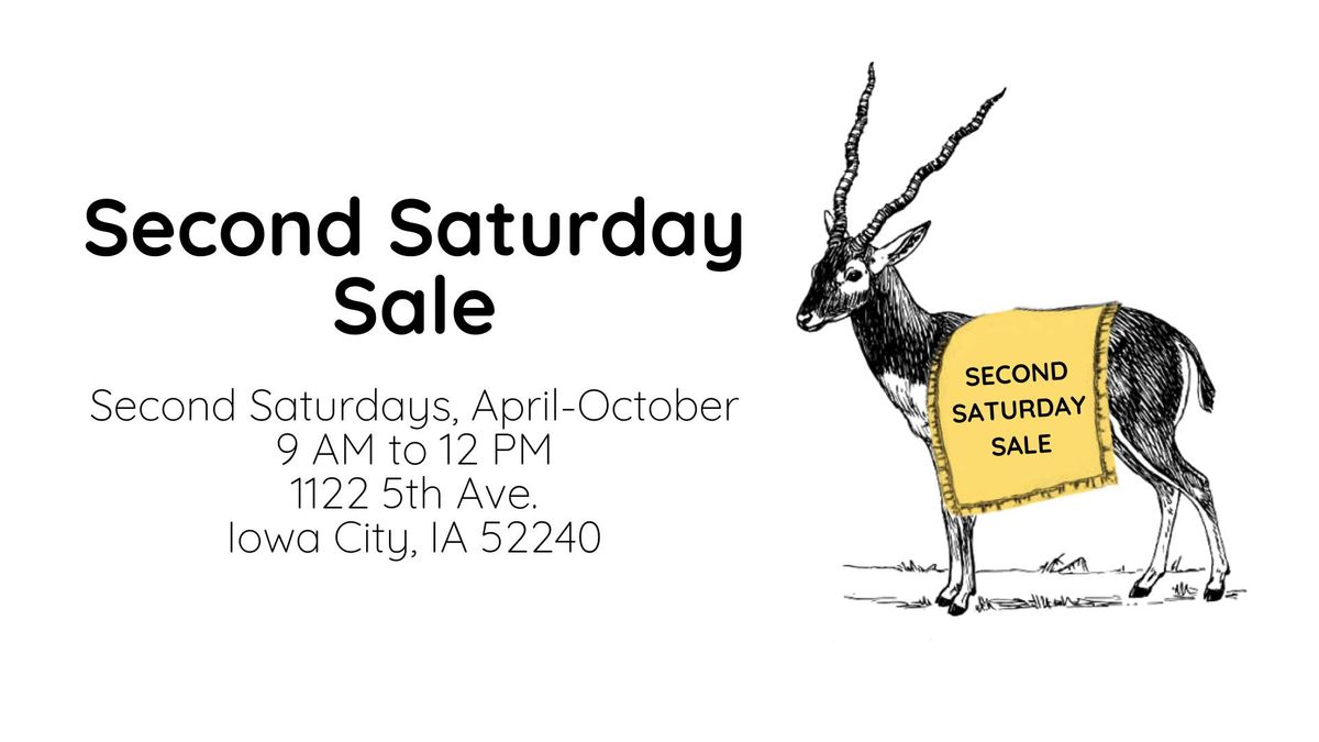 Second Saturday Sale
