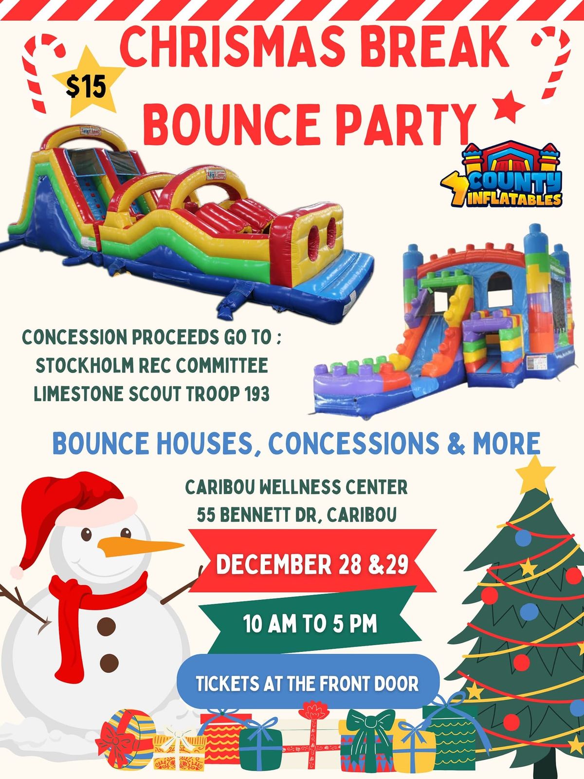 Christmas Break Bounce Party 