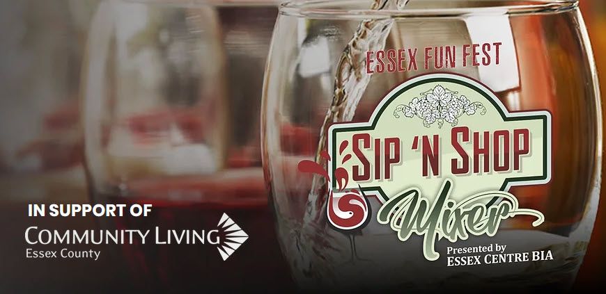 3rd Annual Sip 'N Shop Mixer Sponsored by the Essex BIA