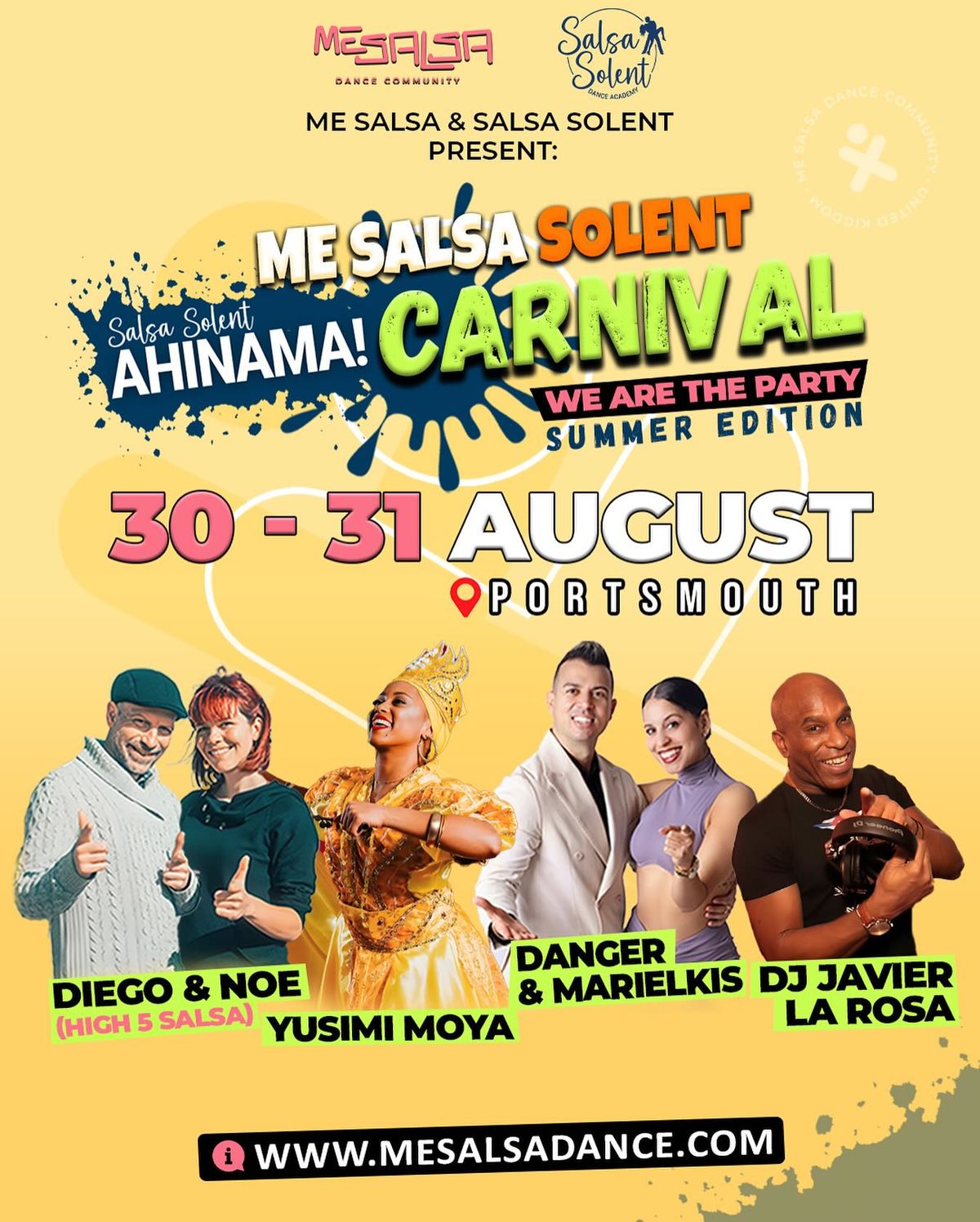 \ud83c\udf89 Me Salsa Solent Carnival Summer Edition \ud83c\udf89 