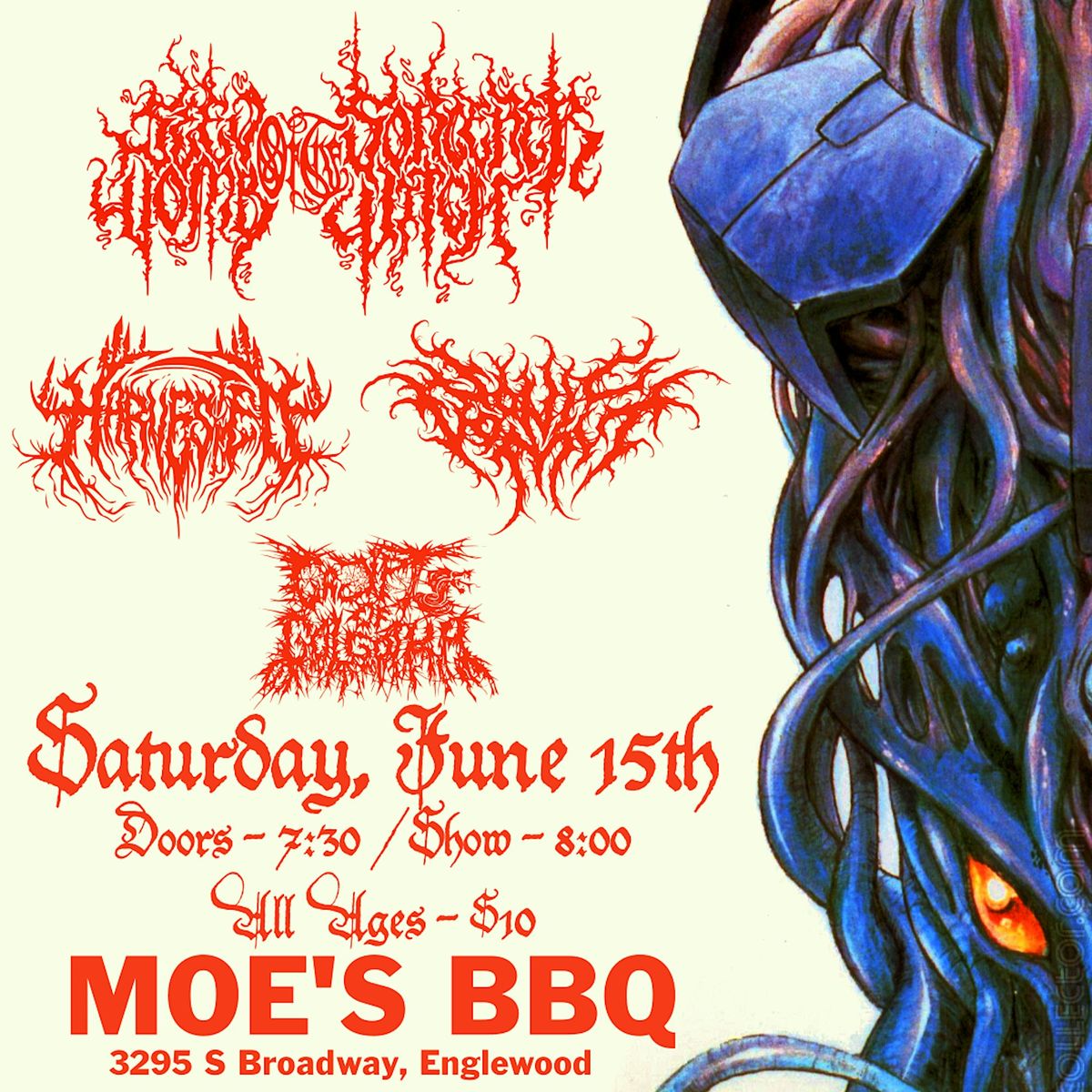 Seed of the Sorcerer, Womb of the Witch w\/ Harvested + Sonic Vomit & more