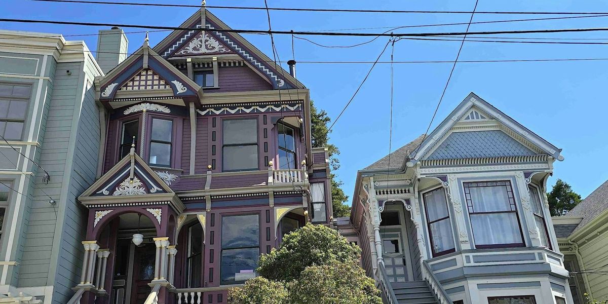 Part 2- Eureka Valley, Great Victorian Tour+SF Mime Troop-Dolores Park