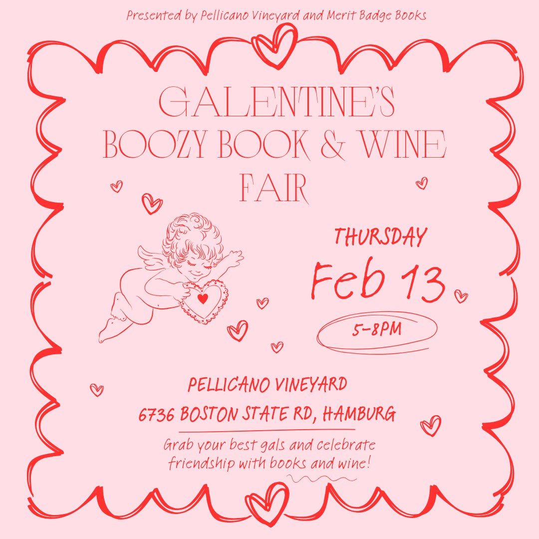 Galentine's Boozy Book & Wine Fair