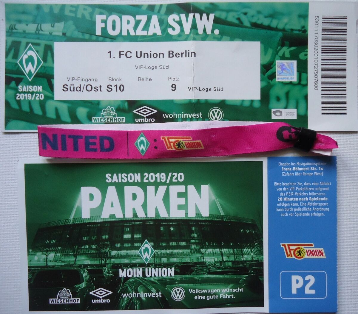 1. FC Union Berlin vs SV Werder Bremen Tickets