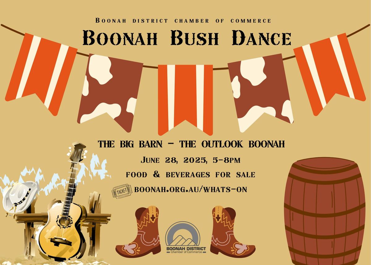 Boonah Bush Dance 2025 - Date Claimer