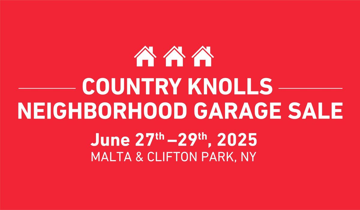 Country Knolls Neighborhood Garage Sale