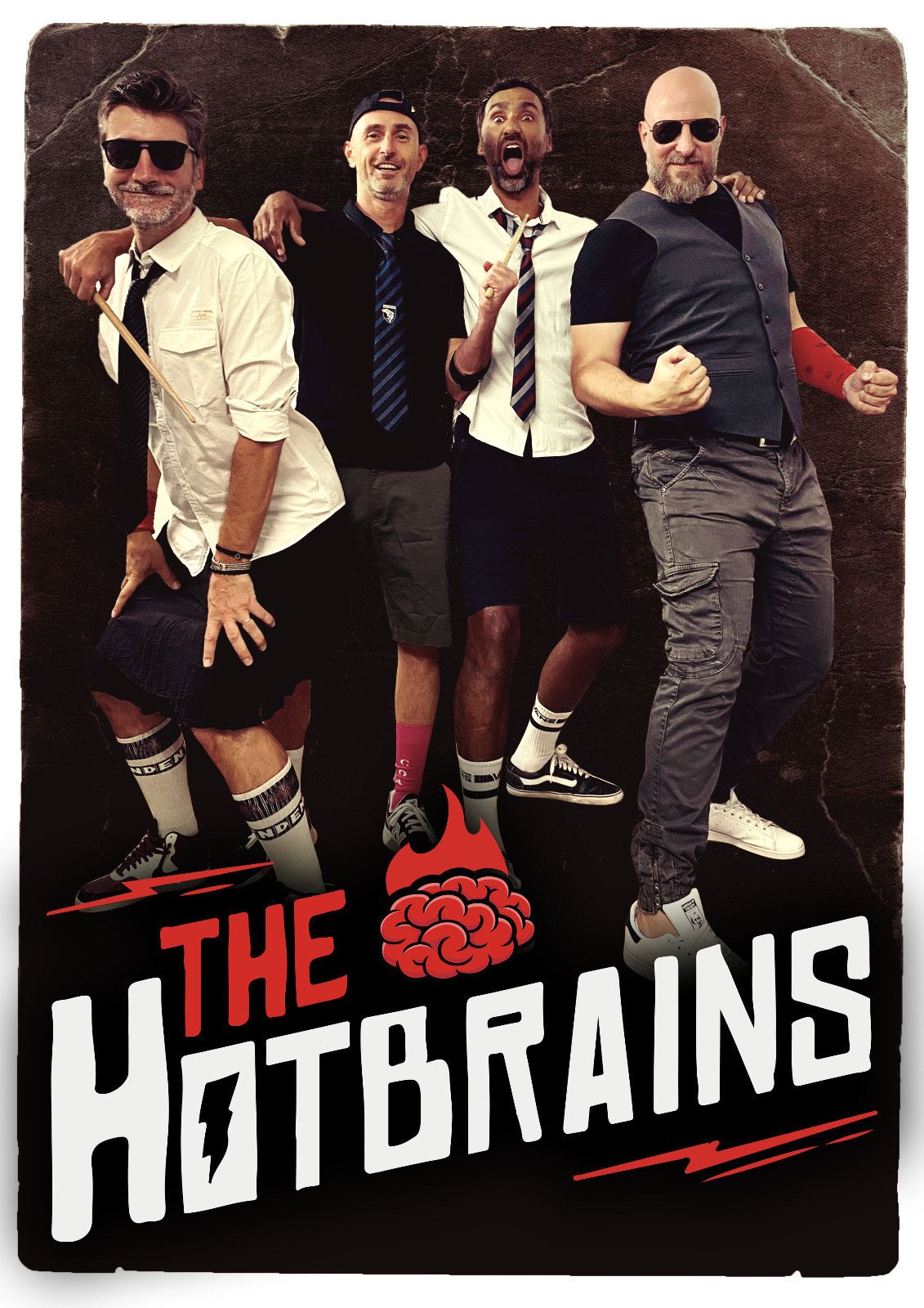 La TAF & BOOMERANG pr\u00e9sentent THE HOTBRAINS + HAPPY LAZY 