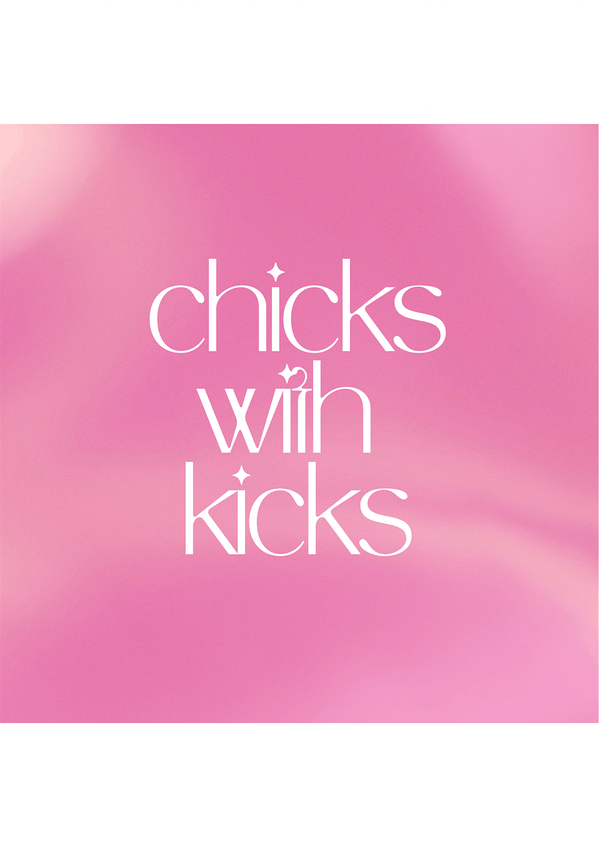 chicks with kicks Saturday run