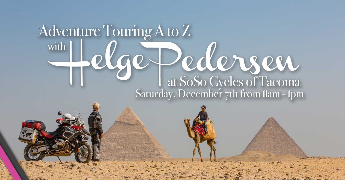 Seminar: Adventure Touring A-Z w\/ Helge Pedersen