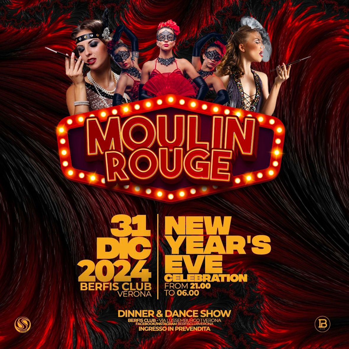 31.12.24 Moulin  Rouge - Capodanno Berfis 