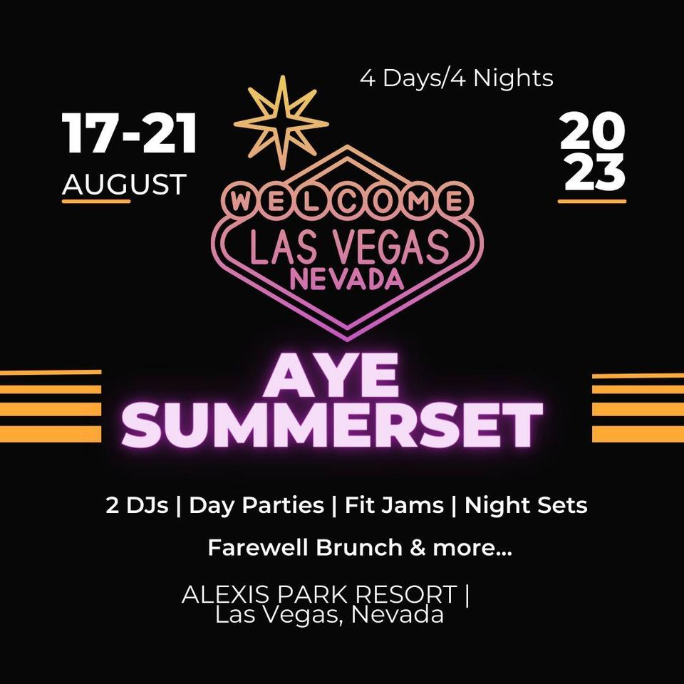  AYE SummerSET- Las Vegas (4Days\/4 Nights)