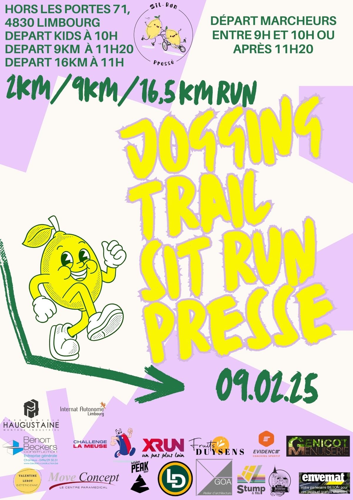 Jogging\/trail Sit Run Press\u00e9 