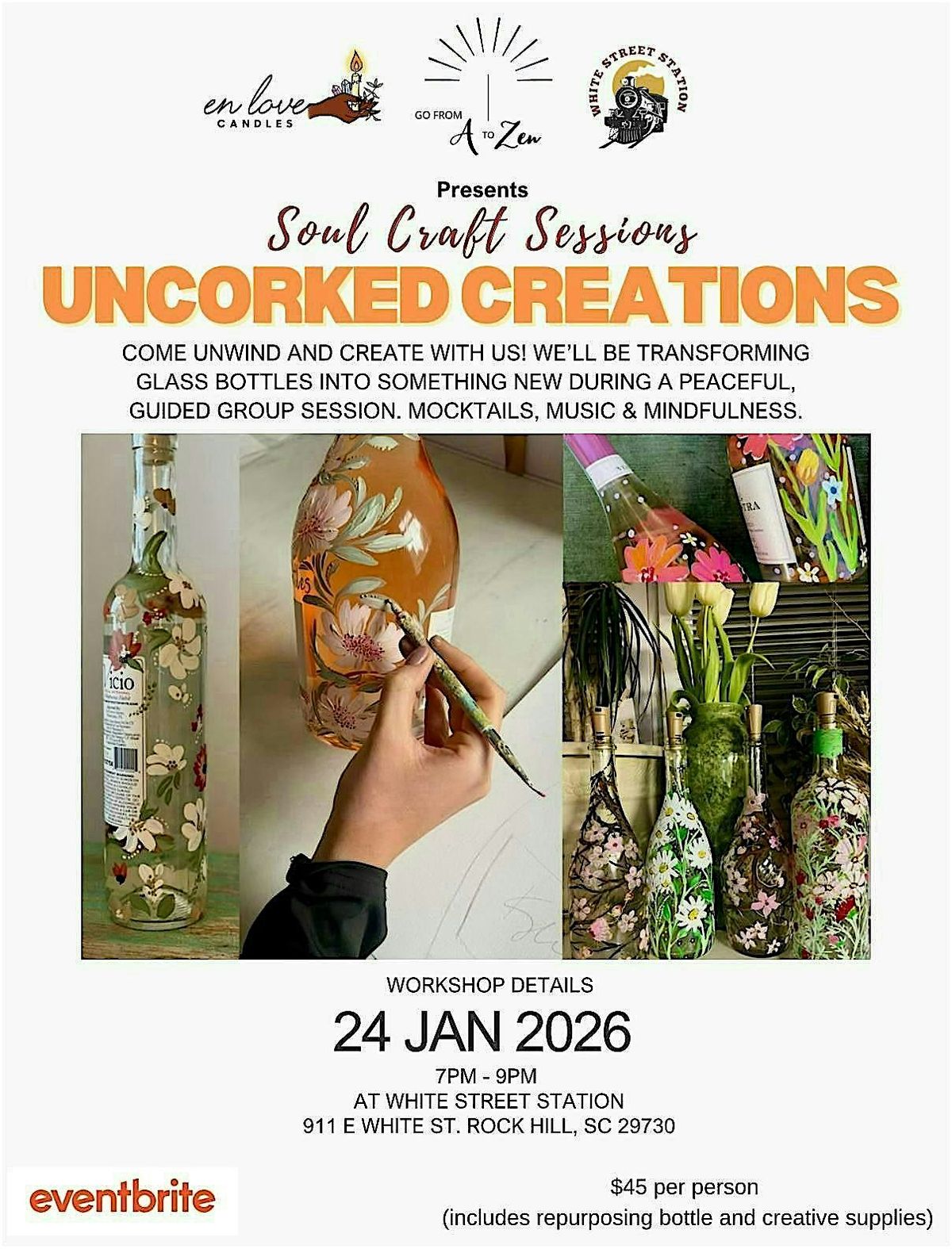 Uncorked Creations Wine Bottle Crafting