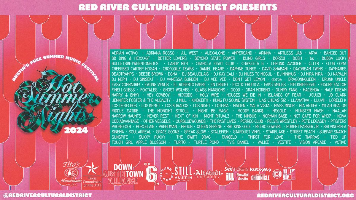 Red River Cultural District's Hot Summer Nights 2024