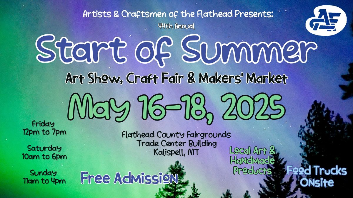 ACF Start of Summer Art\/Craft Show 2025