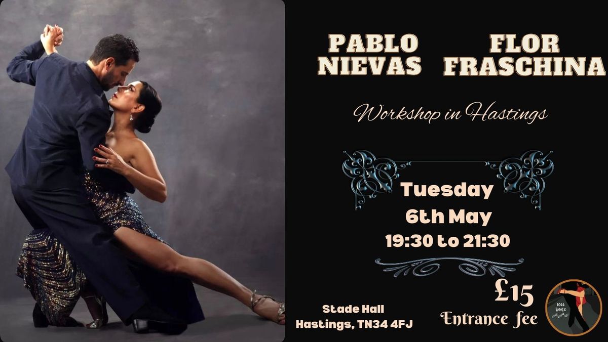 Tango Workshop. Pablo Nievas and Flor Fraschina. European Tour 2025