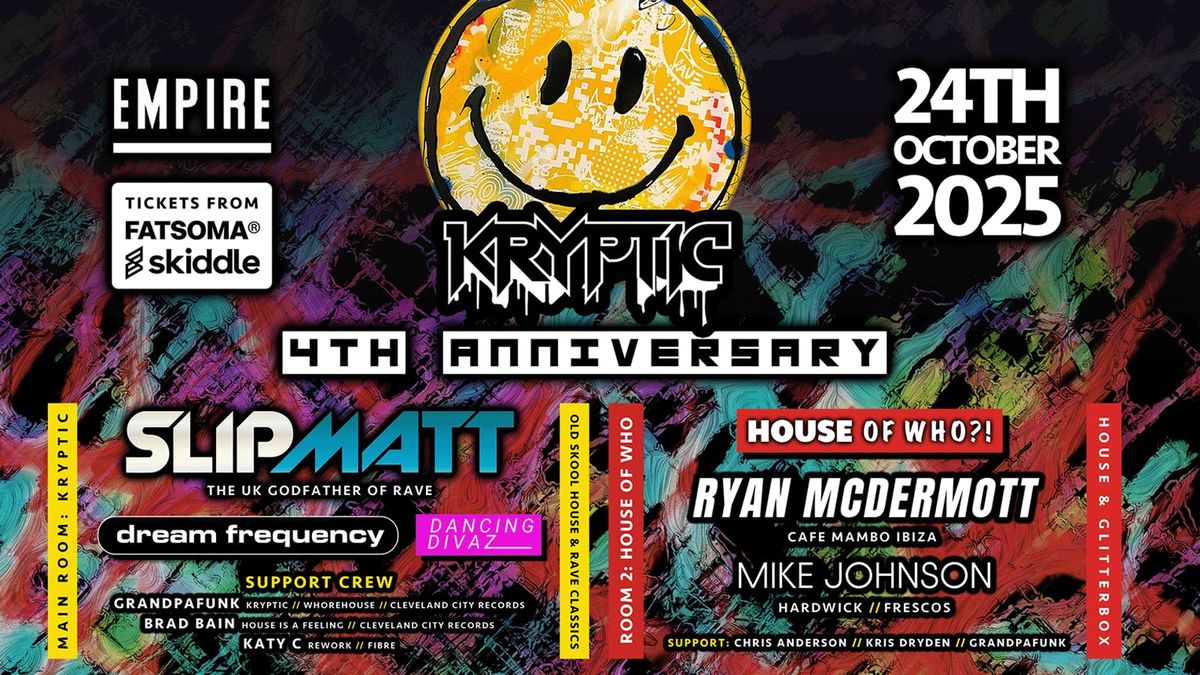 KRYPTIC 4TH ANNIVERSARY - RAVE ROYALTY TAKEOVER! 